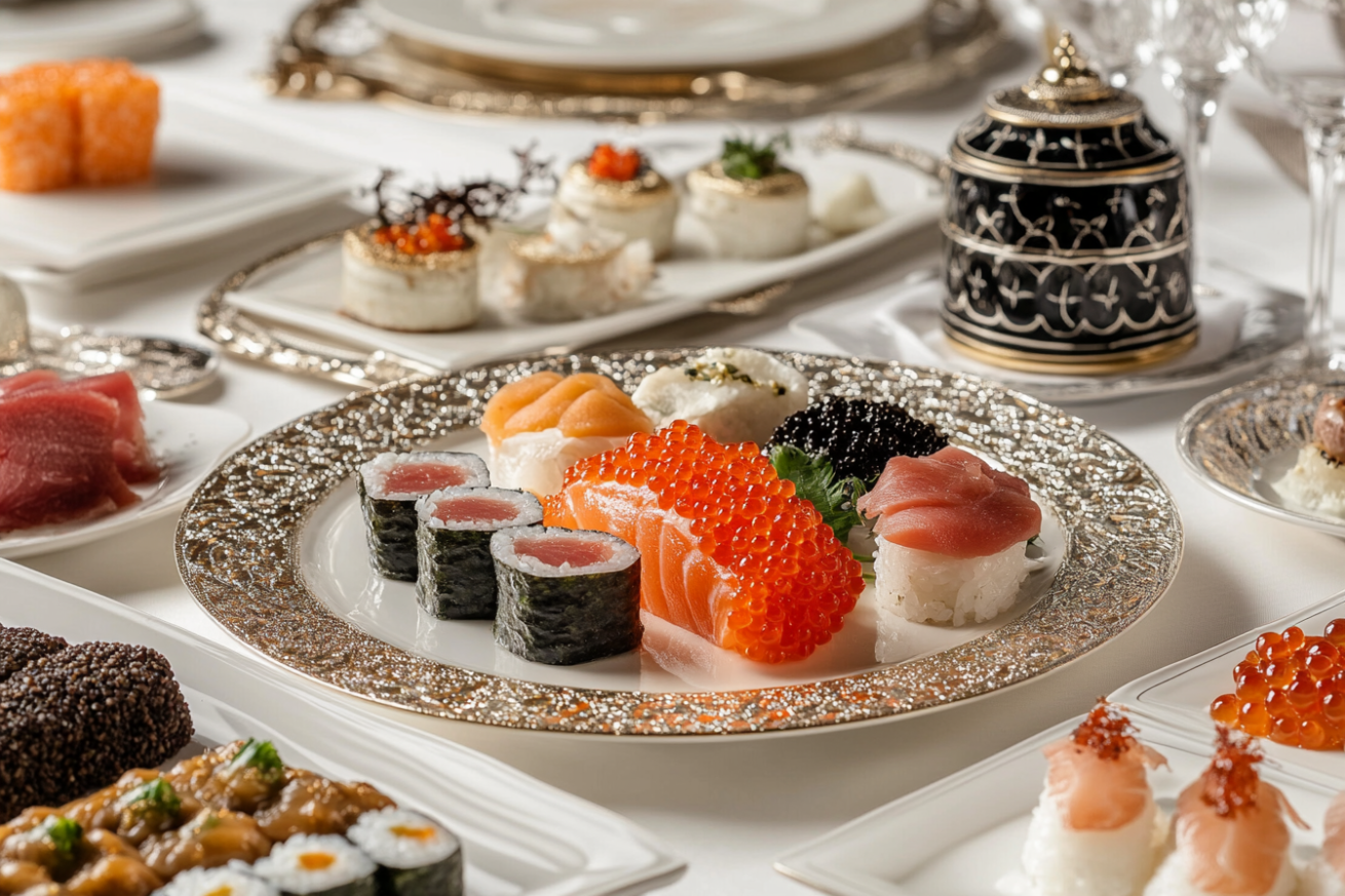 Les plats les plus luxueux à travers le monde.